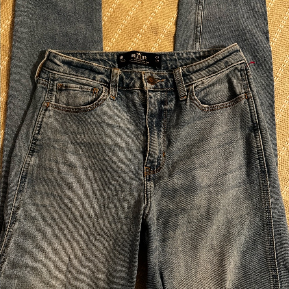 Hollister Vintage Stretch Blue Jeans size 5R womens